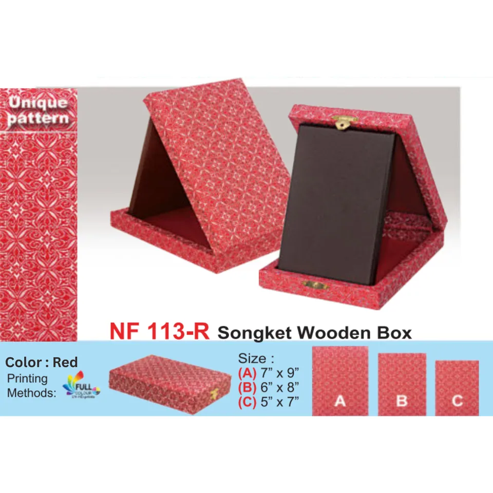 Songket Wooden Box
