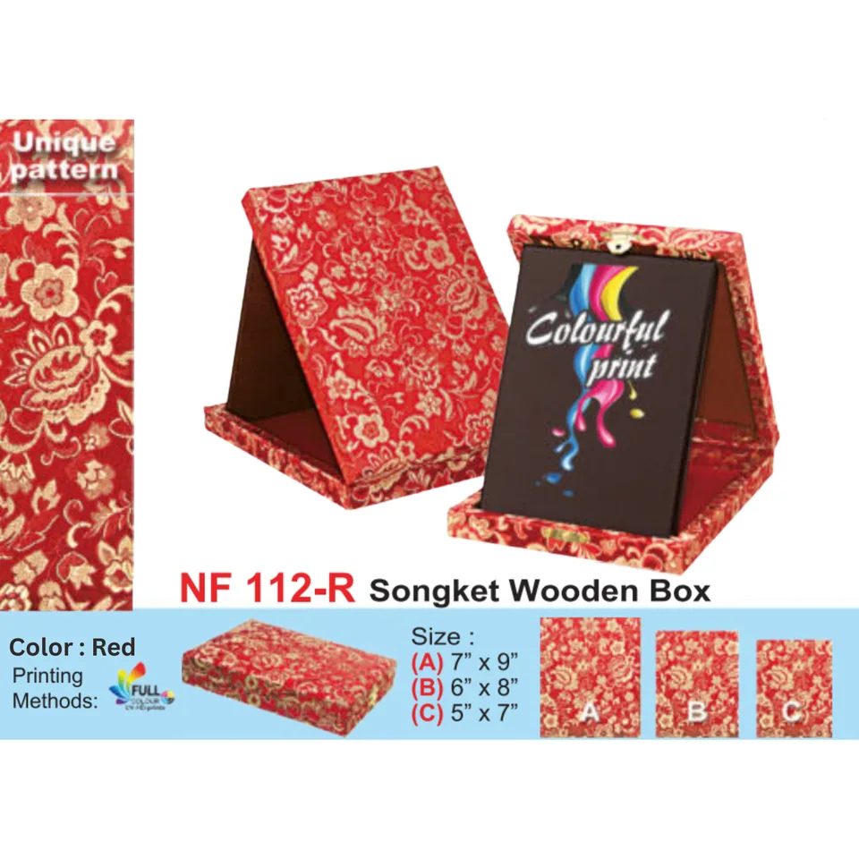 Songket Wooden Box