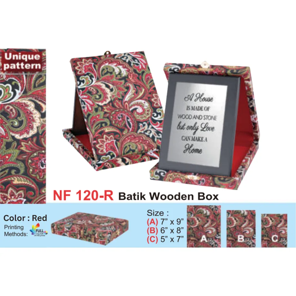 Batik Wooden Box