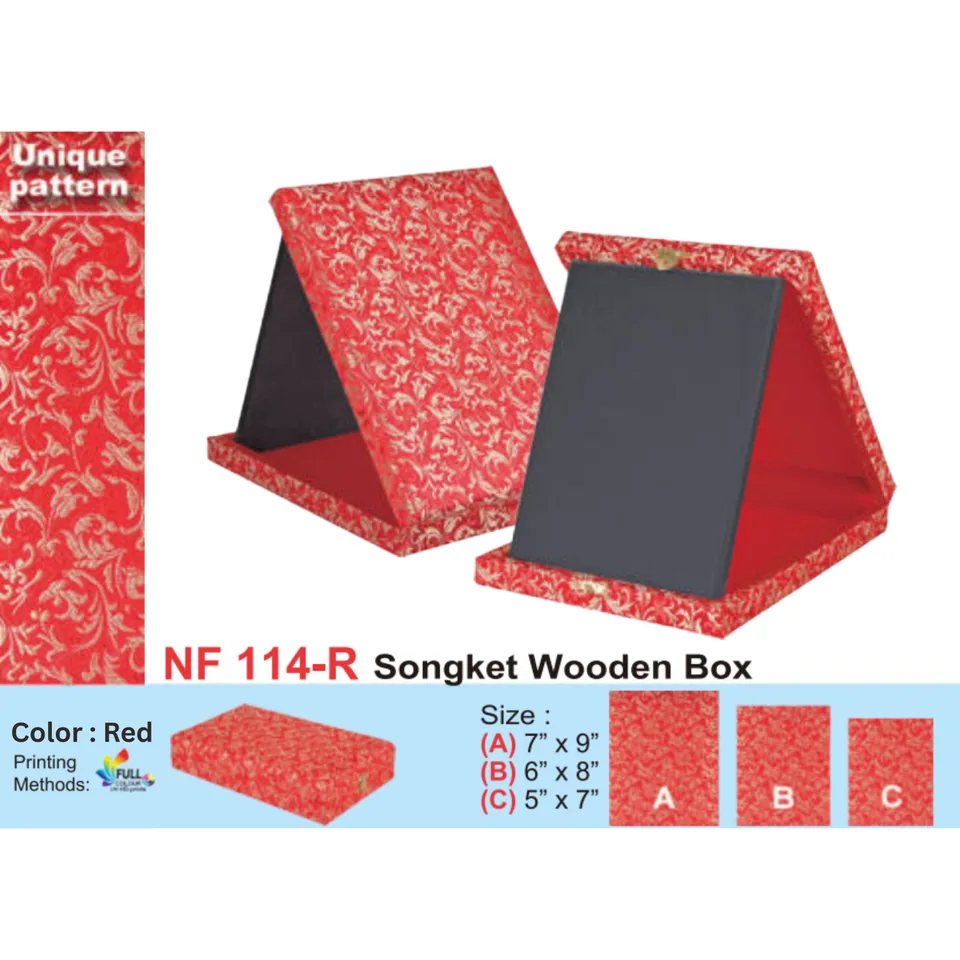Songket Wooden Box