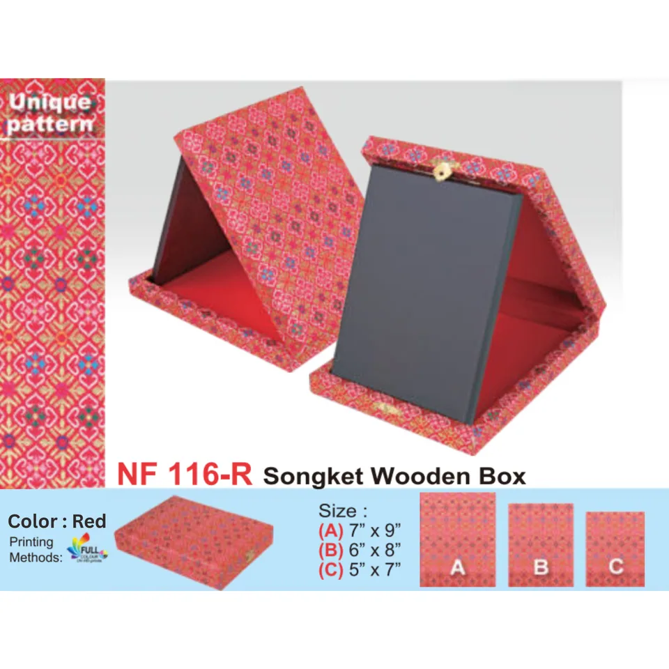 Songket Wooden Box