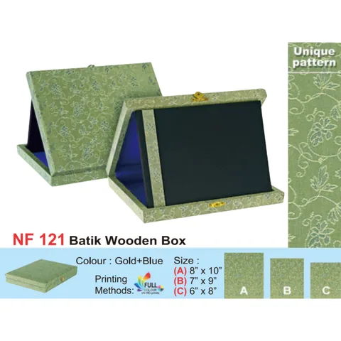 Batik Wooden Box