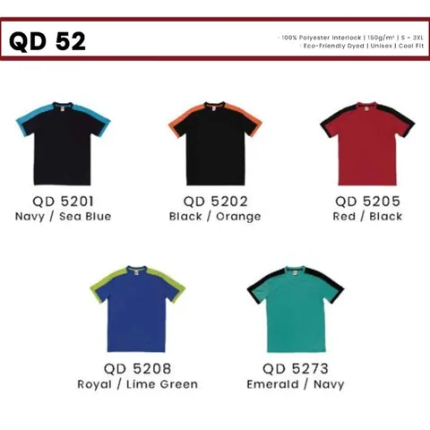 QD 52 UNISEX Cool Fit
