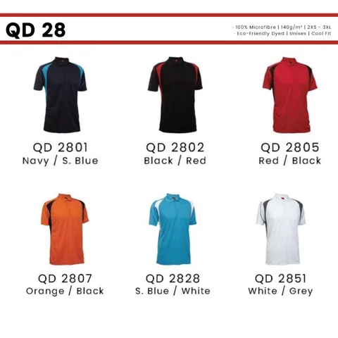 QD 28 Unisex Cool FIt