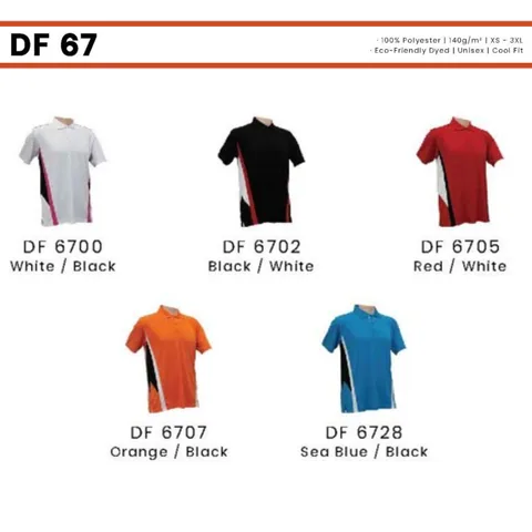 DF 67 Unisex Cool Fit