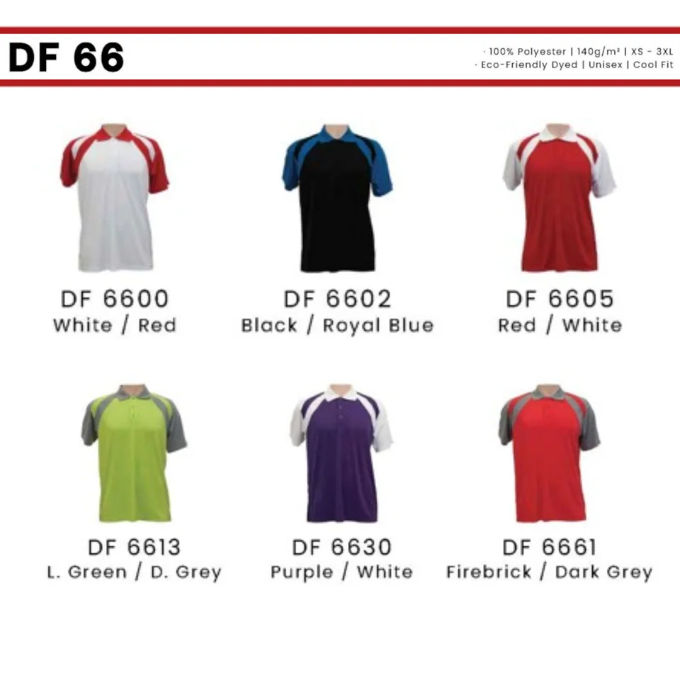 DF 66 Unisex Cool Fit