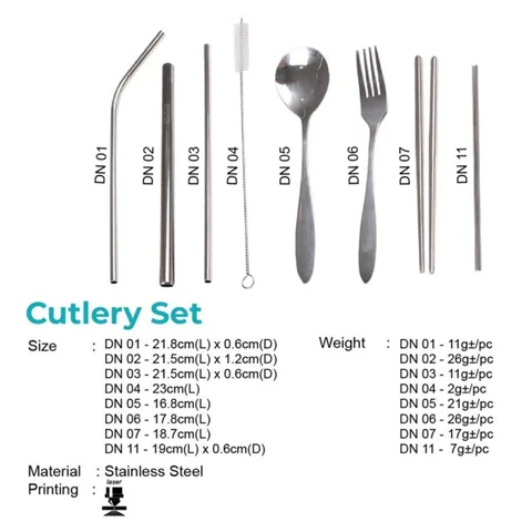 CUTLERY SET : DN 01 - 11