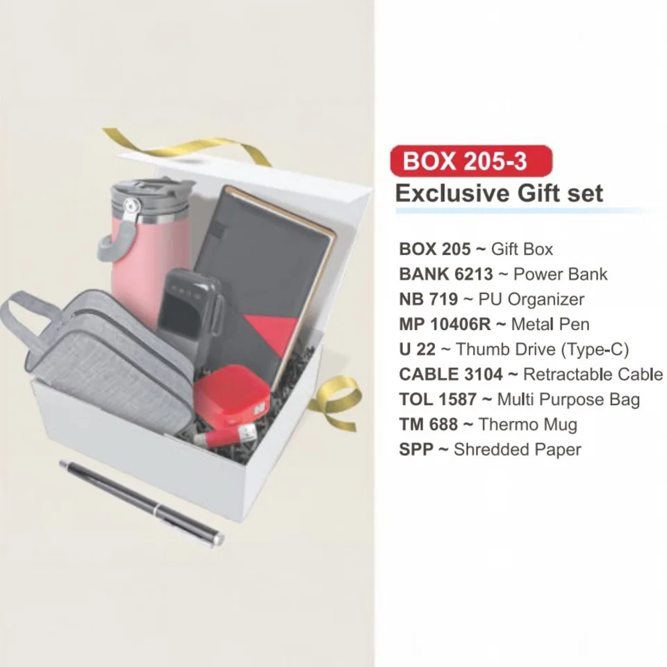 BOX 205-3 Exclusive Gift Set