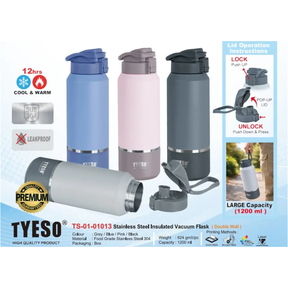 TS-01-01013 Stainless Steel Insulated Vacuum Flask