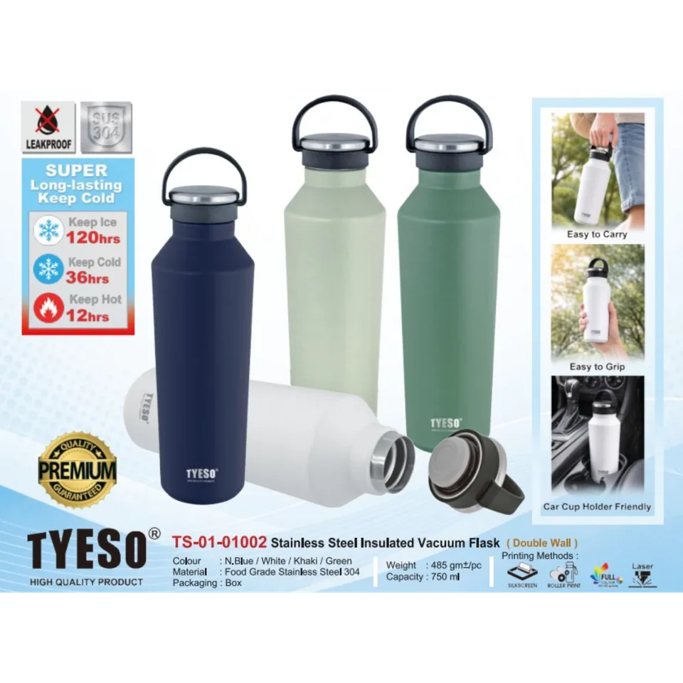 TS-01-01002 Stainless Steel Insulated Vacuum Flask