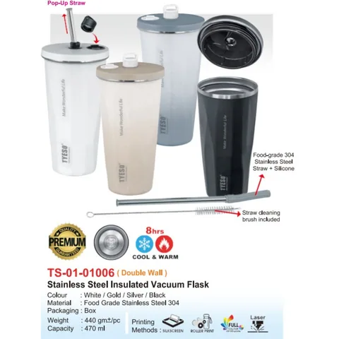 TS-01-01006 Stainless Steel Insulated Vacuum Flask