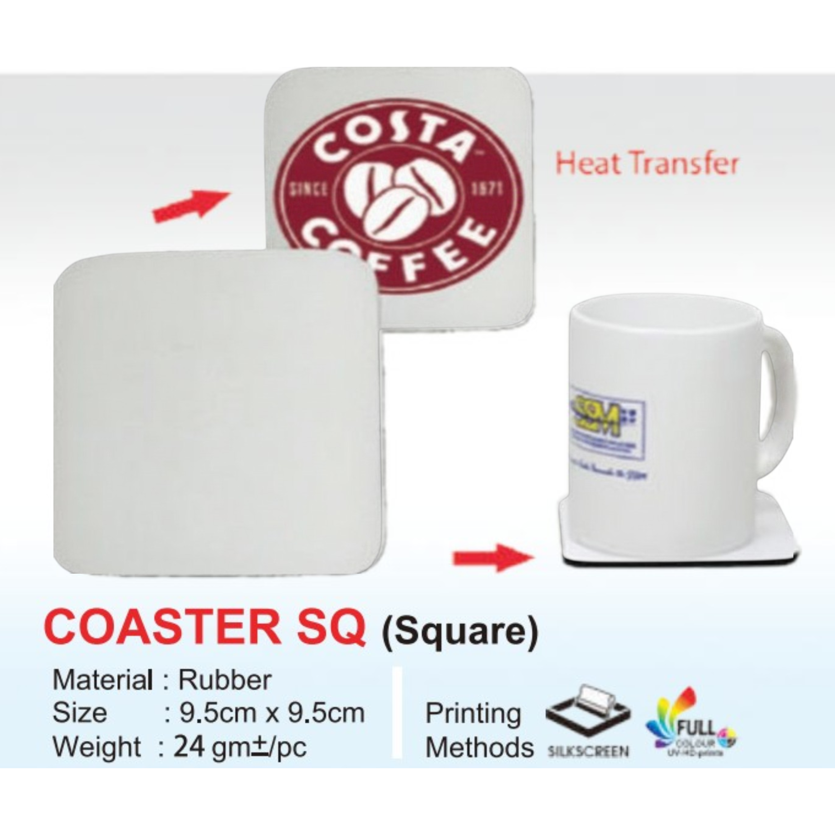 COASTER SQ (Square)