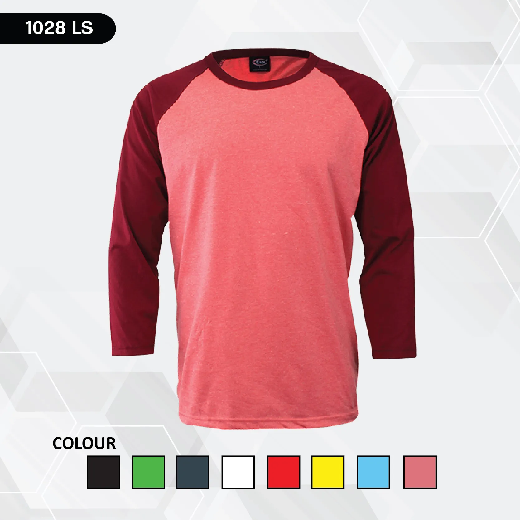 ENZO CODE 1028 RAGLAN ROUNDNECK LONGSLEEVE