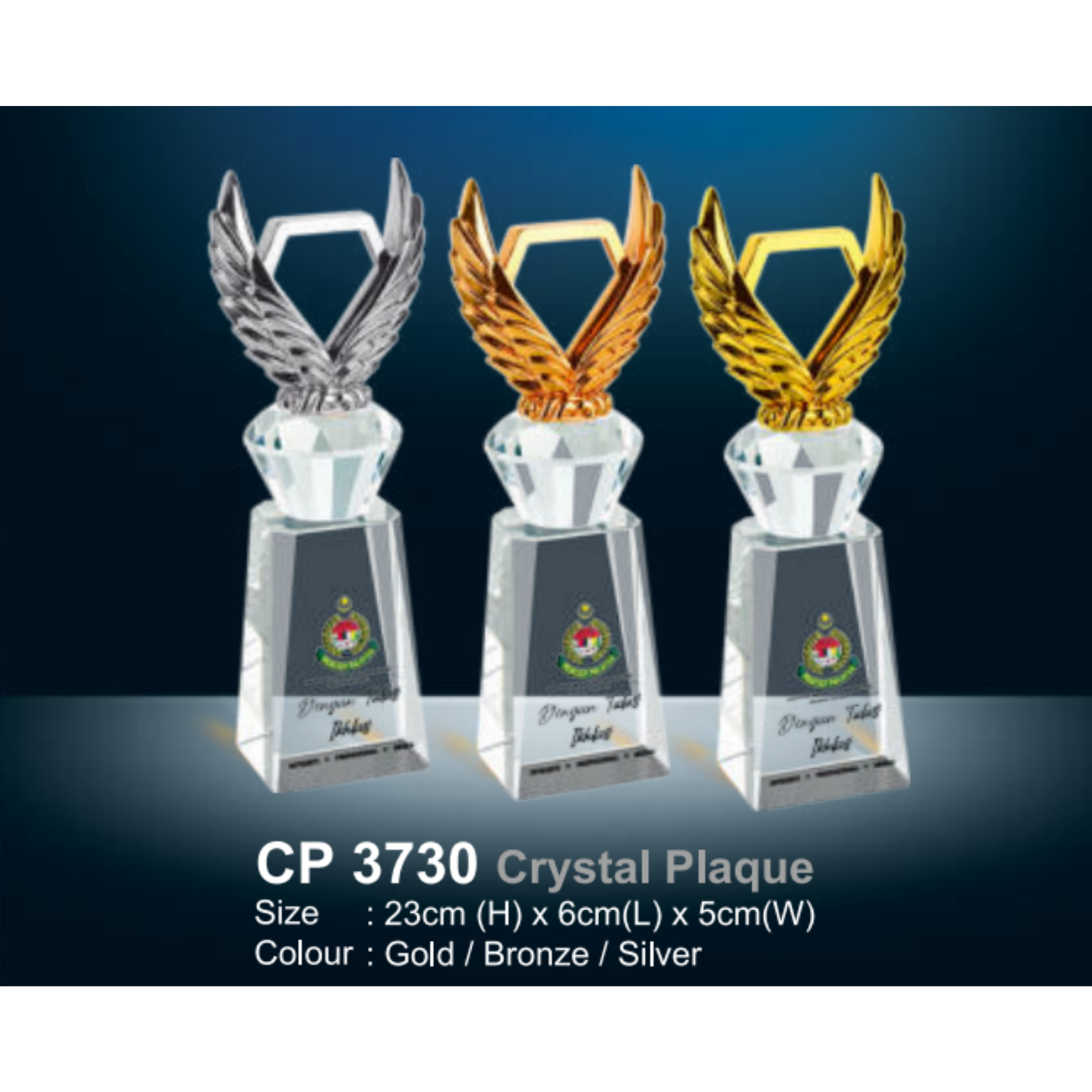Crystal Plaque