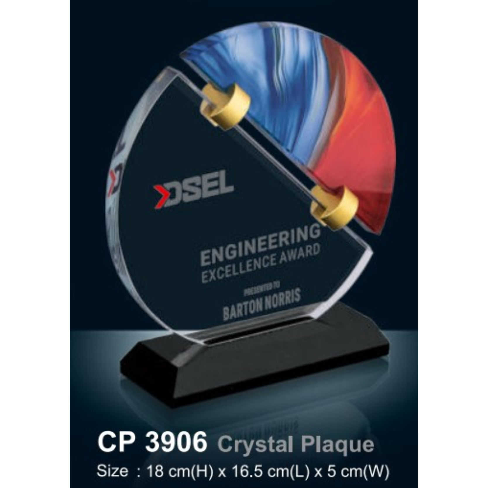 Crystal Plaque