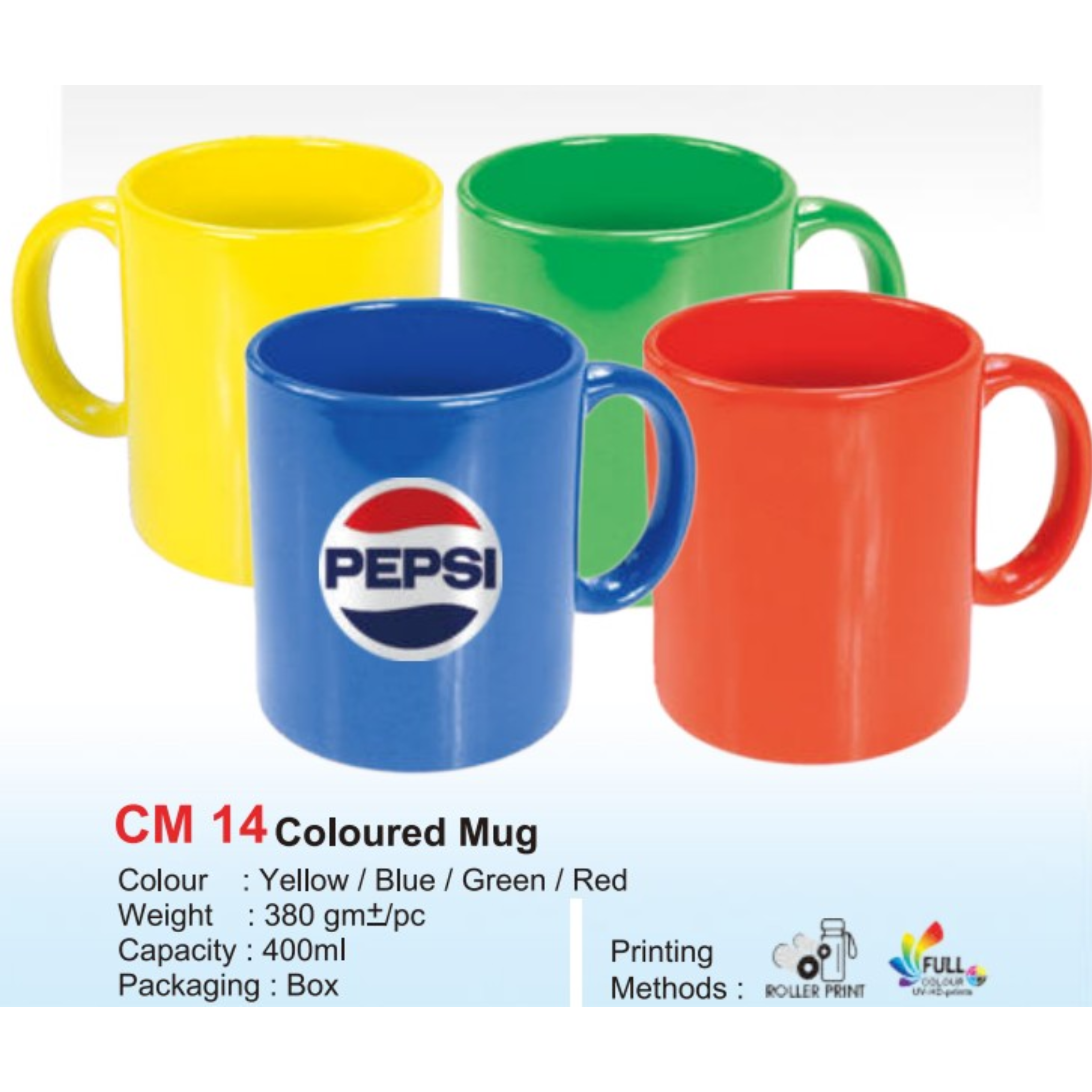 CM 14 Colored Mug