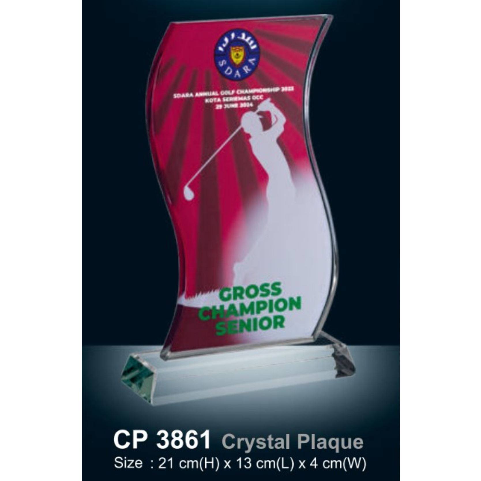 Crystal Plaque