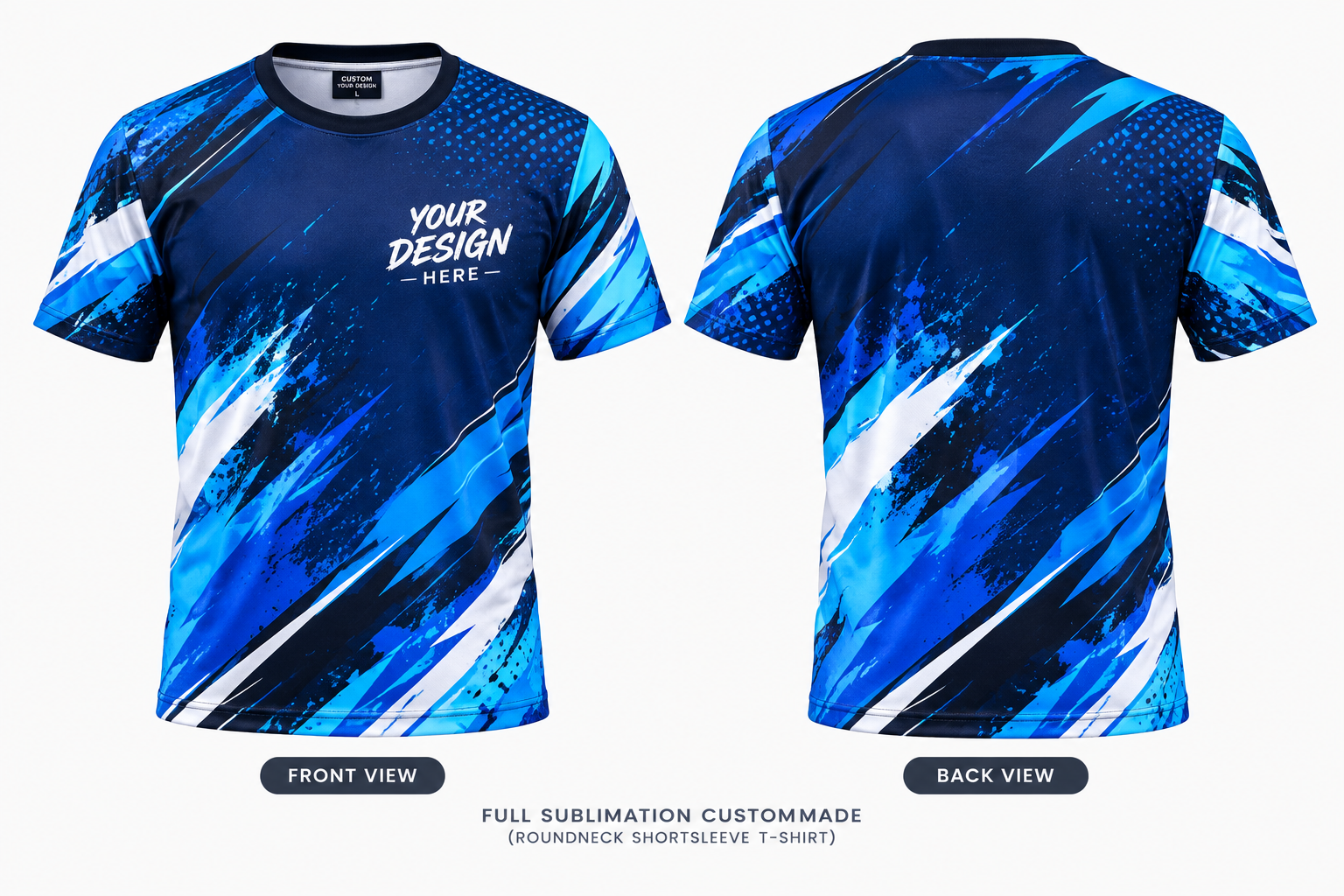 Full Sublimation Custommade (Roundneck Shortsleeve) T-Shirt