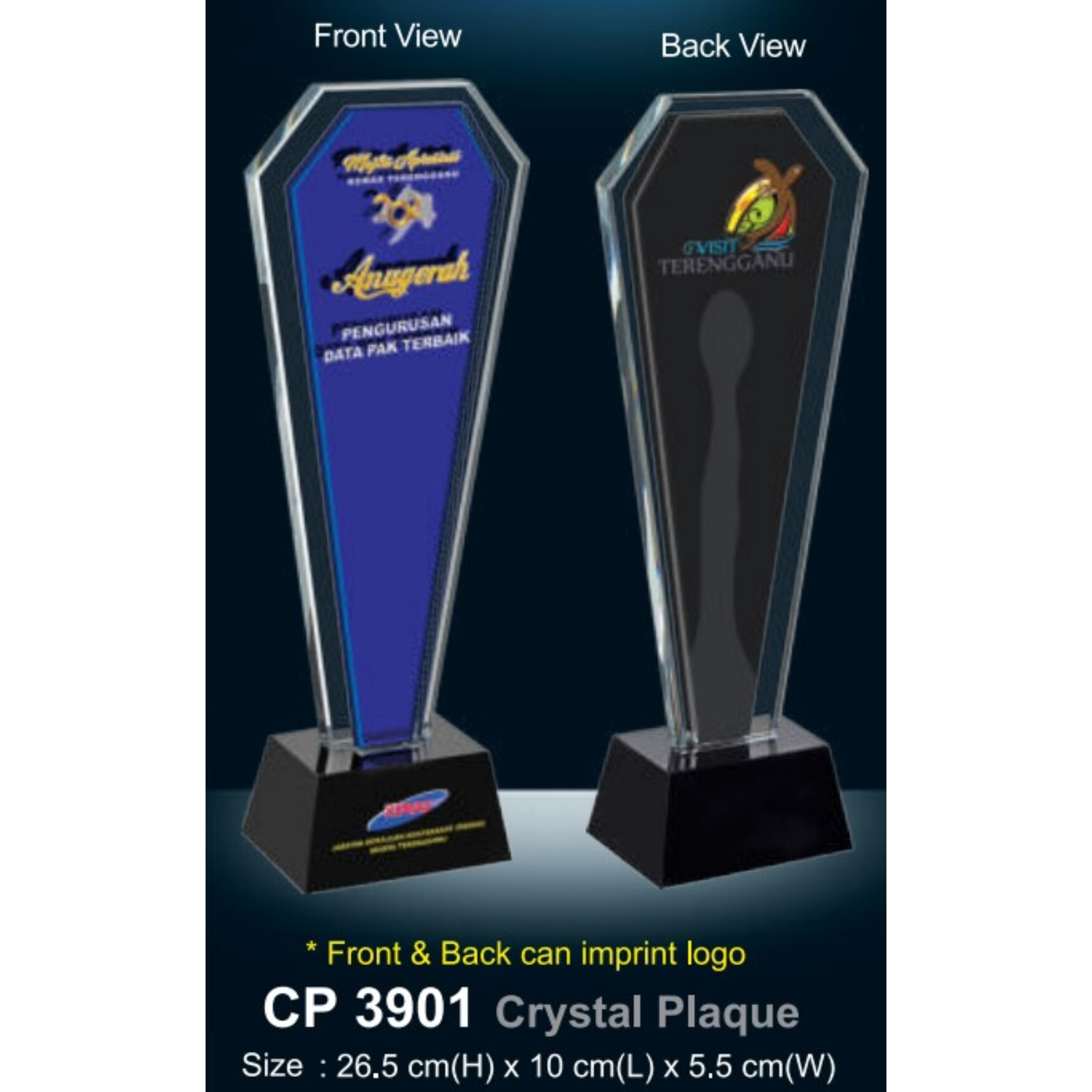 Crystal Plaque