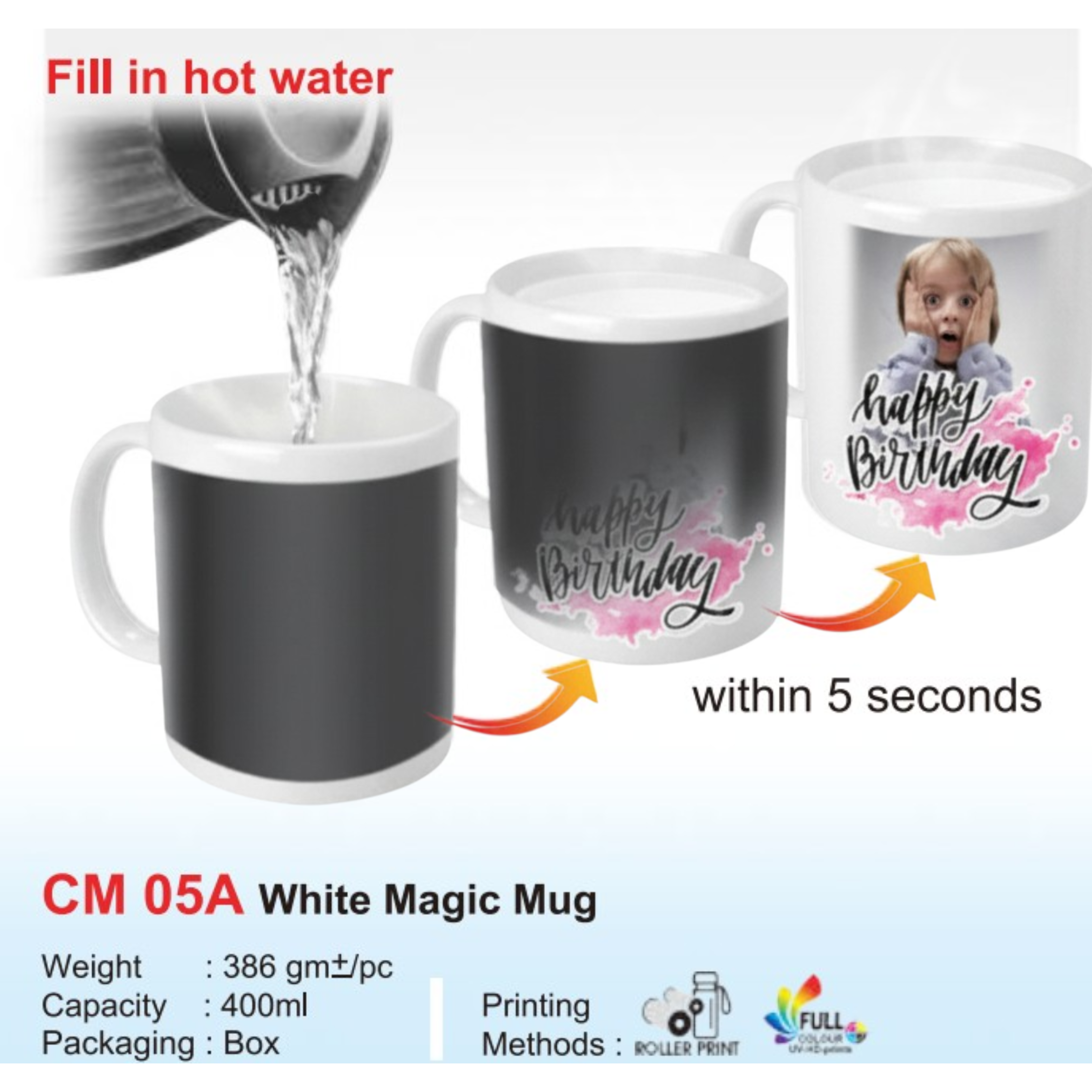 CM 05A White Magic Mug
