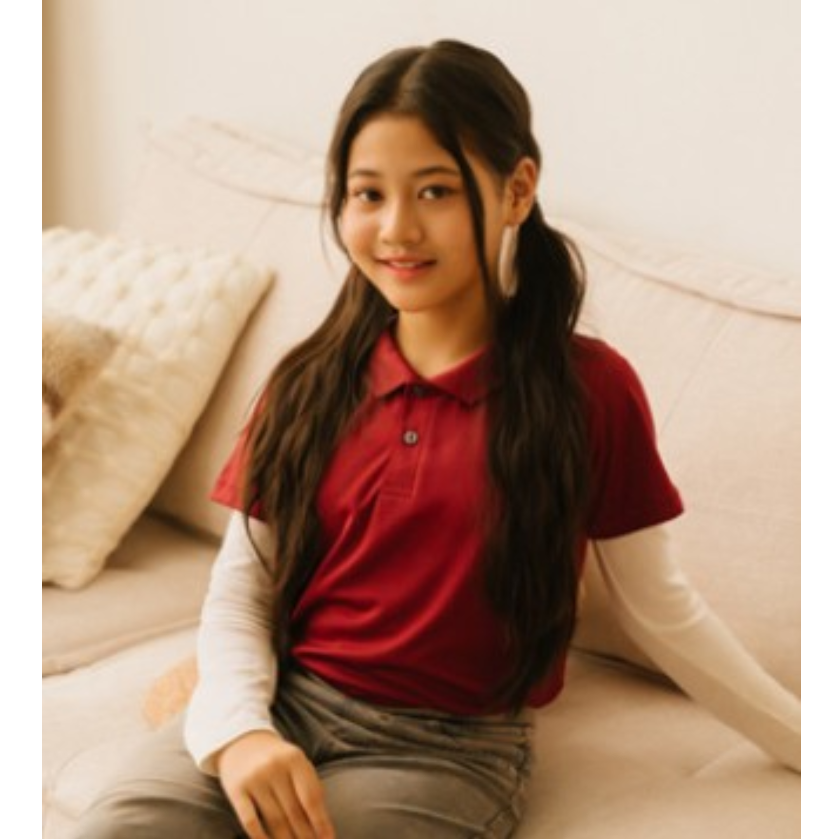 QDYP 63 Basic Quick Dry Kids Polo
