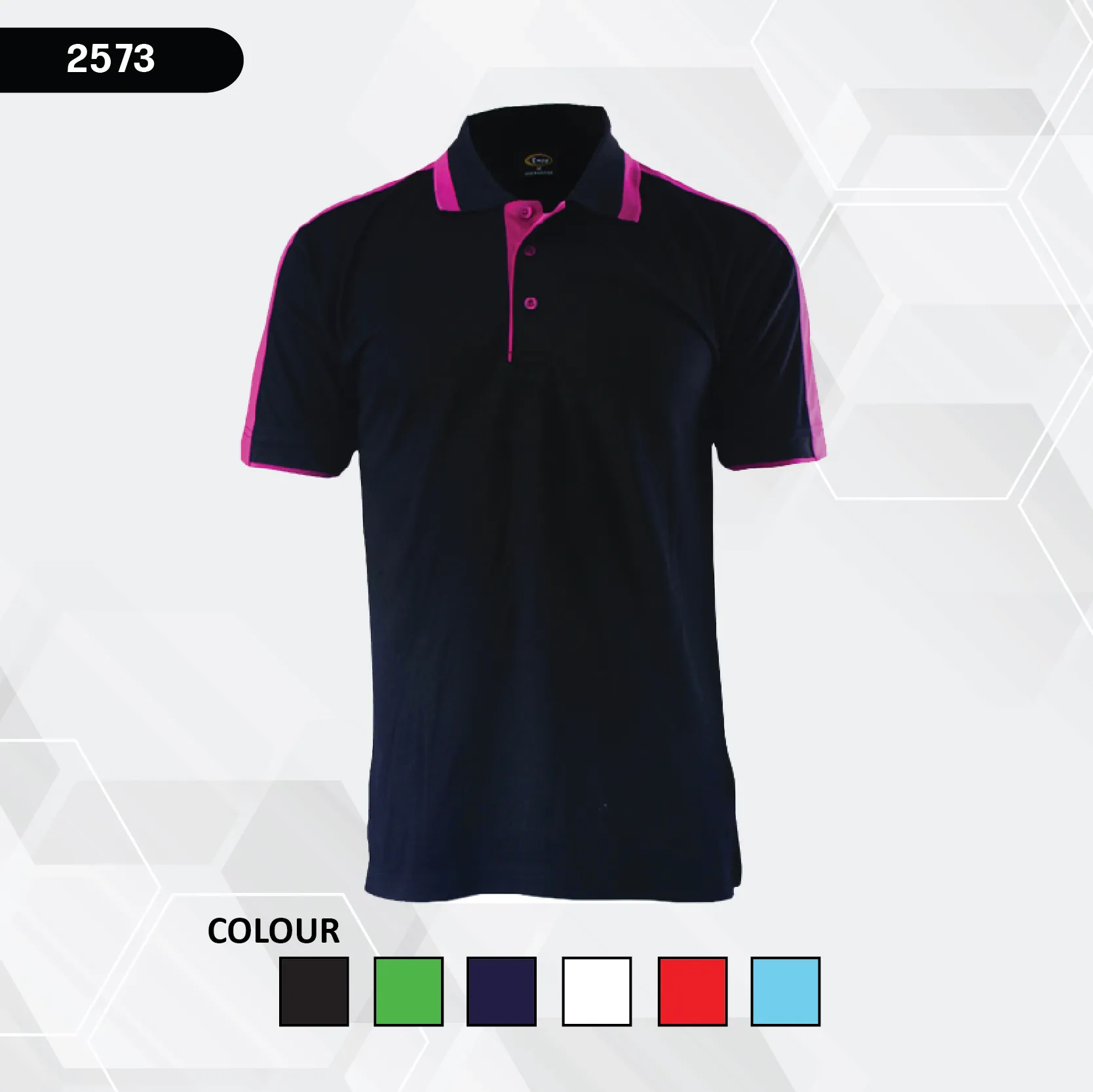ENZO CODE 2573 CUT & SEW POLO