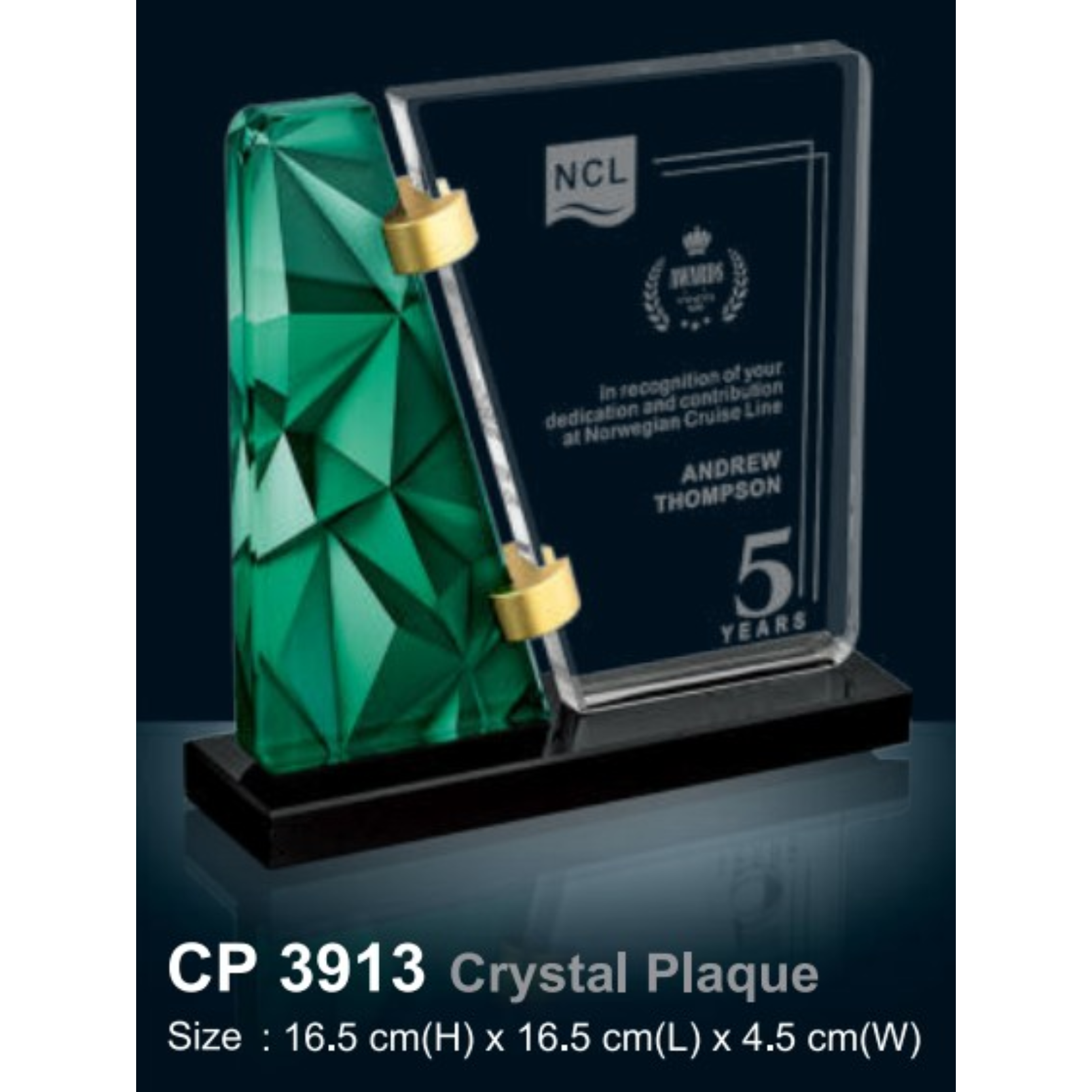 Crystal Plaque