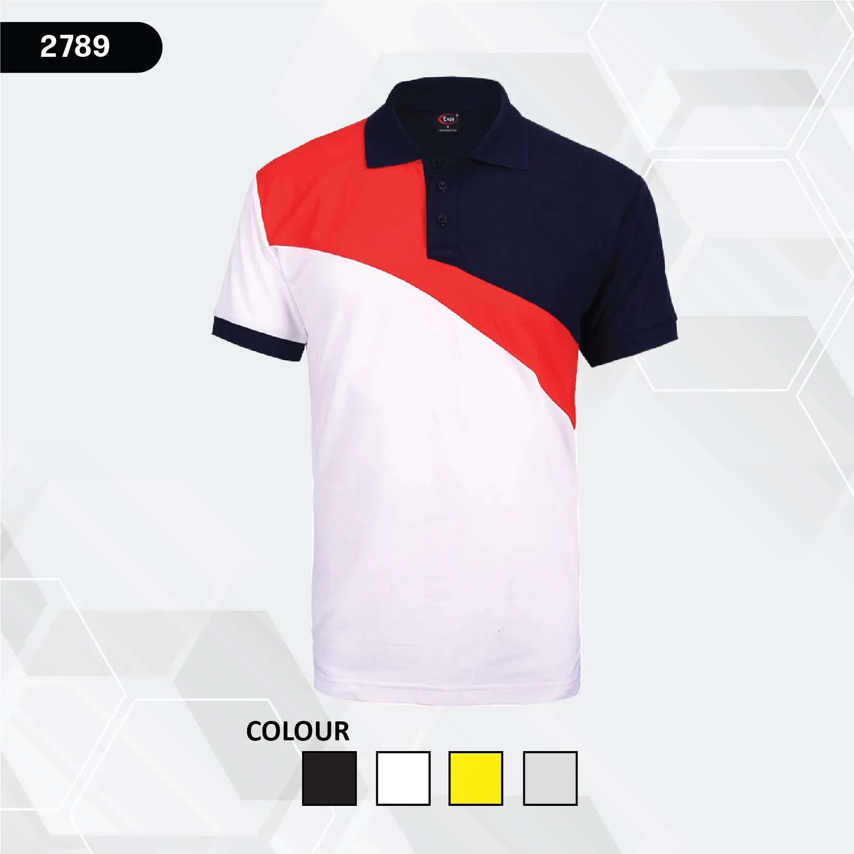 ENZO CODE 2789 CUT & SEW POLO