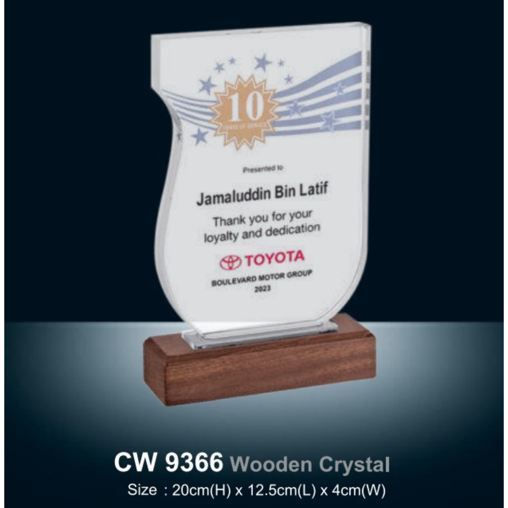 Wooden Crystal