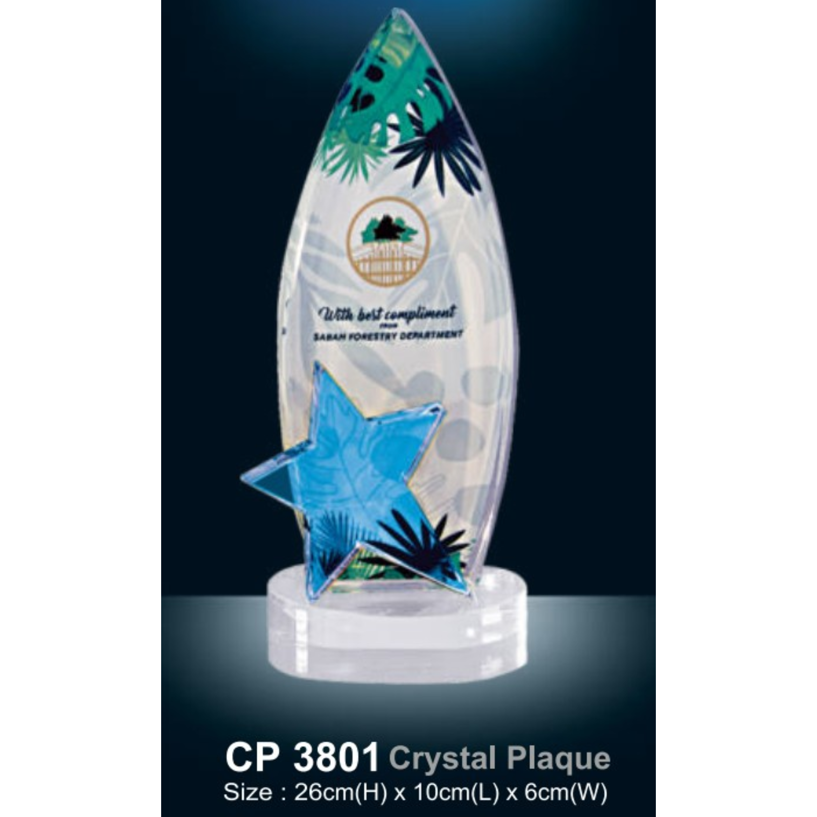 Crystal Plaque