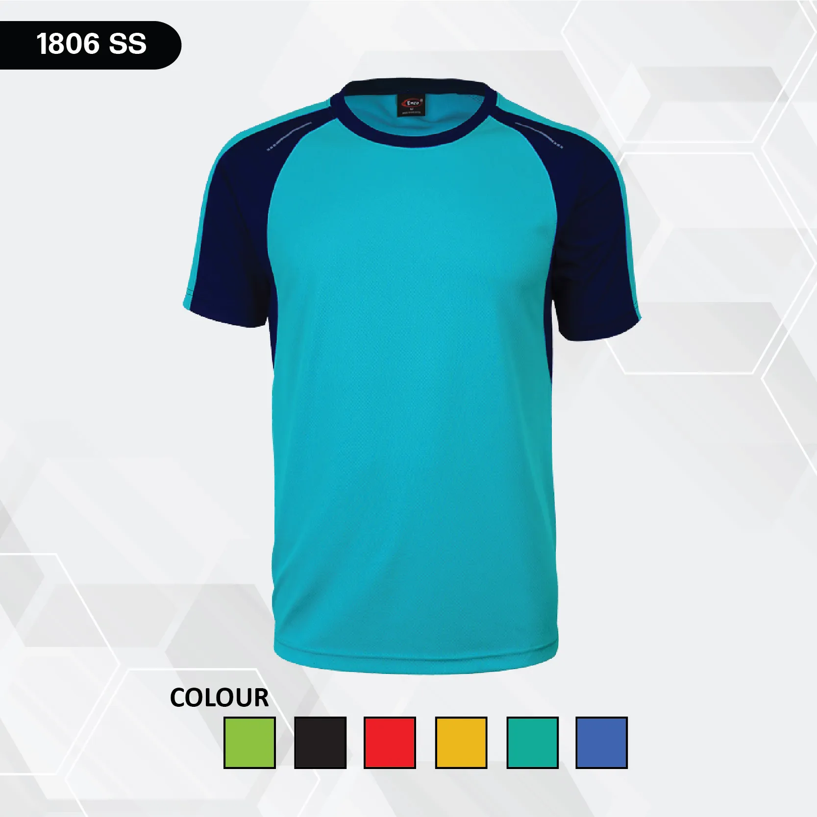 ENZO CODE 1806 SPORTY ROUNDNECK WITH REFLECTOR (SHORT)