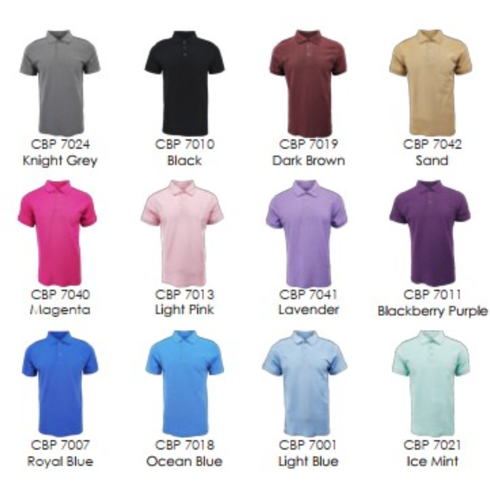 CB 70 Basic Cotton Blend Polo