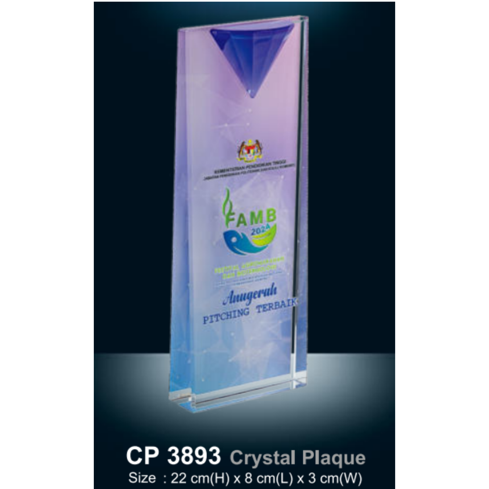 Crystal Plaque
