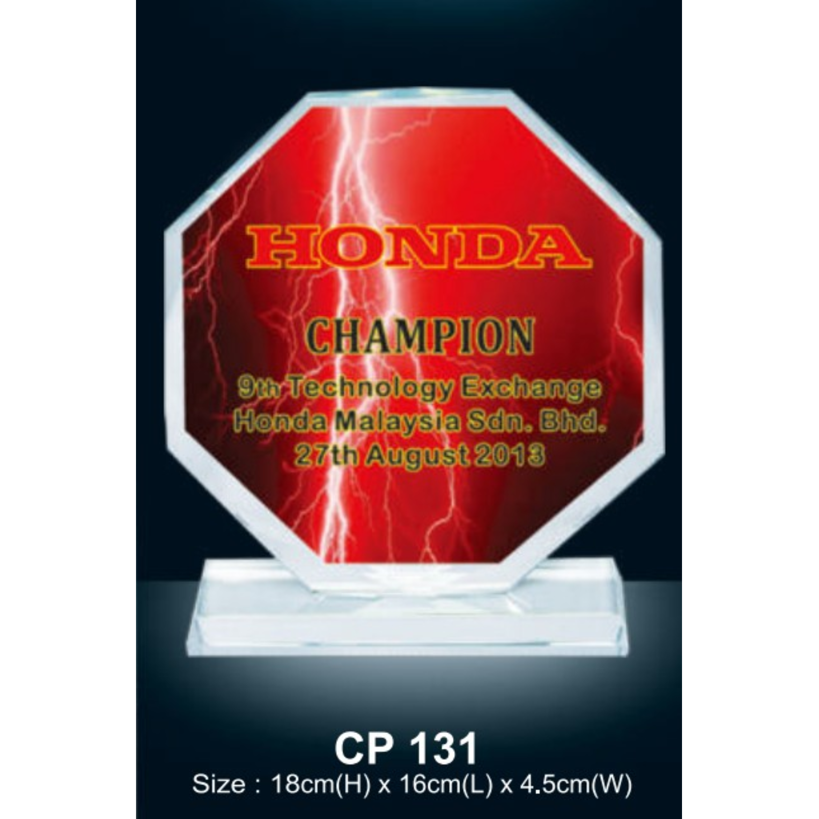 Crystal Plaque