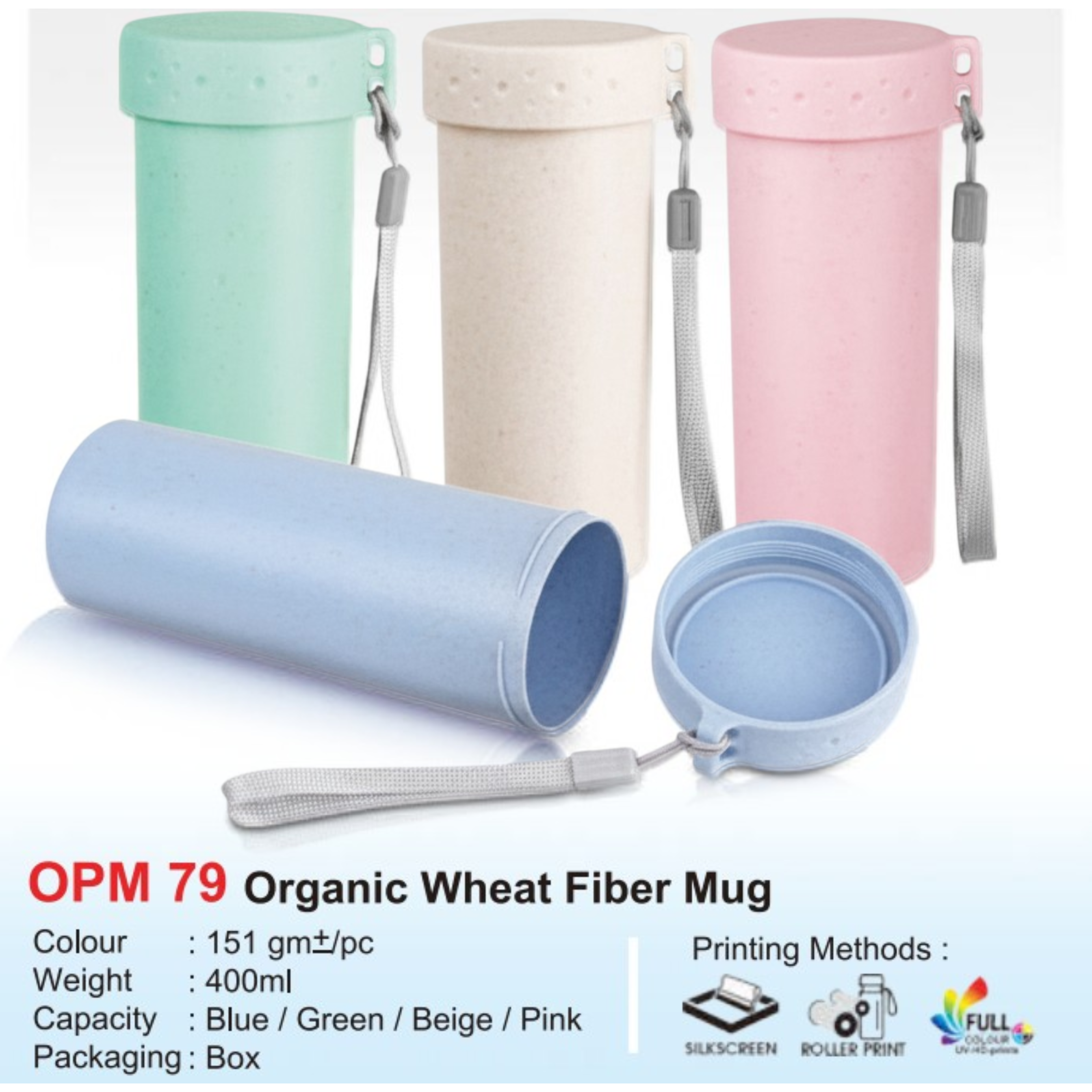 OPM 79 Organic Wheat Fiber Mug