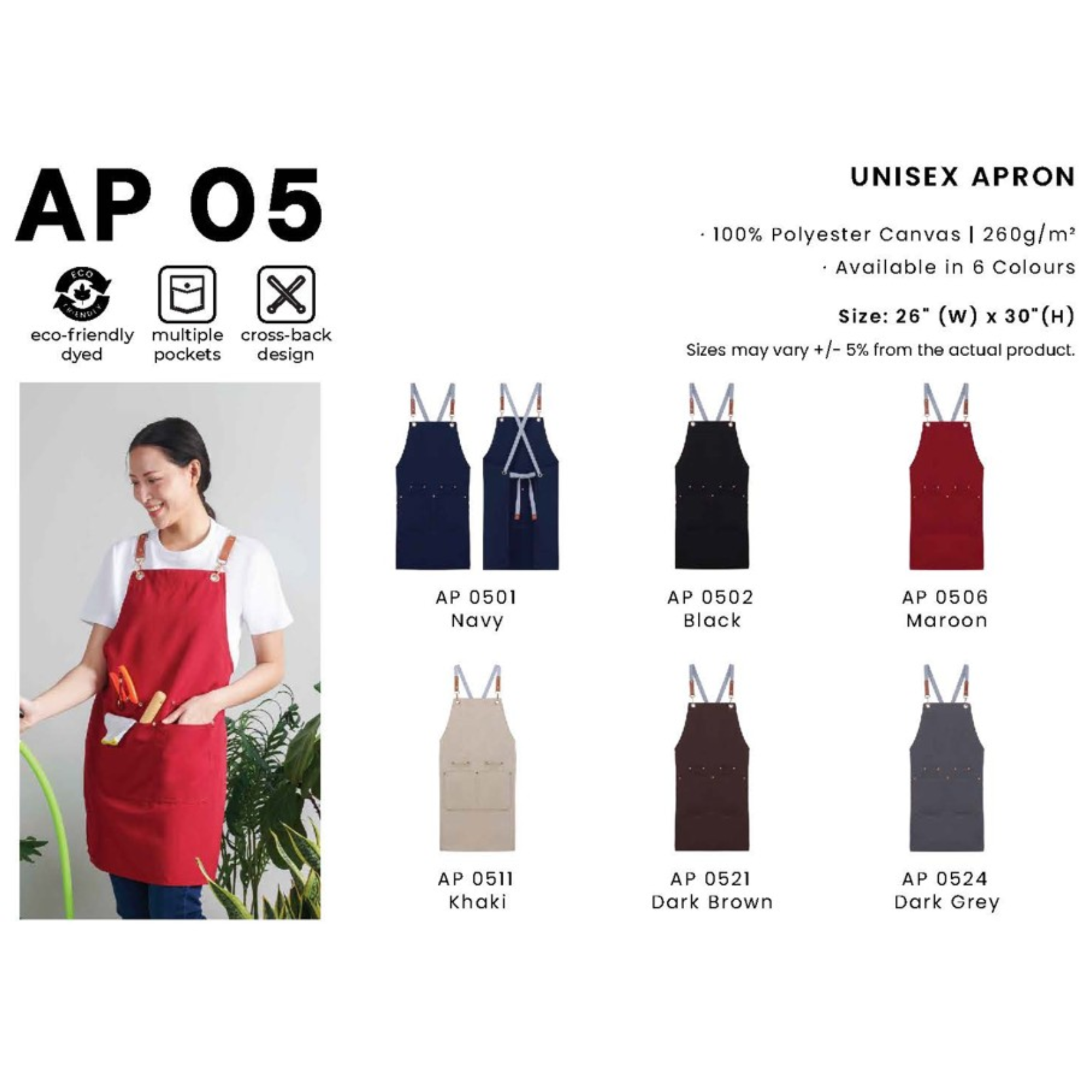 AP 05 UNISEX APRON