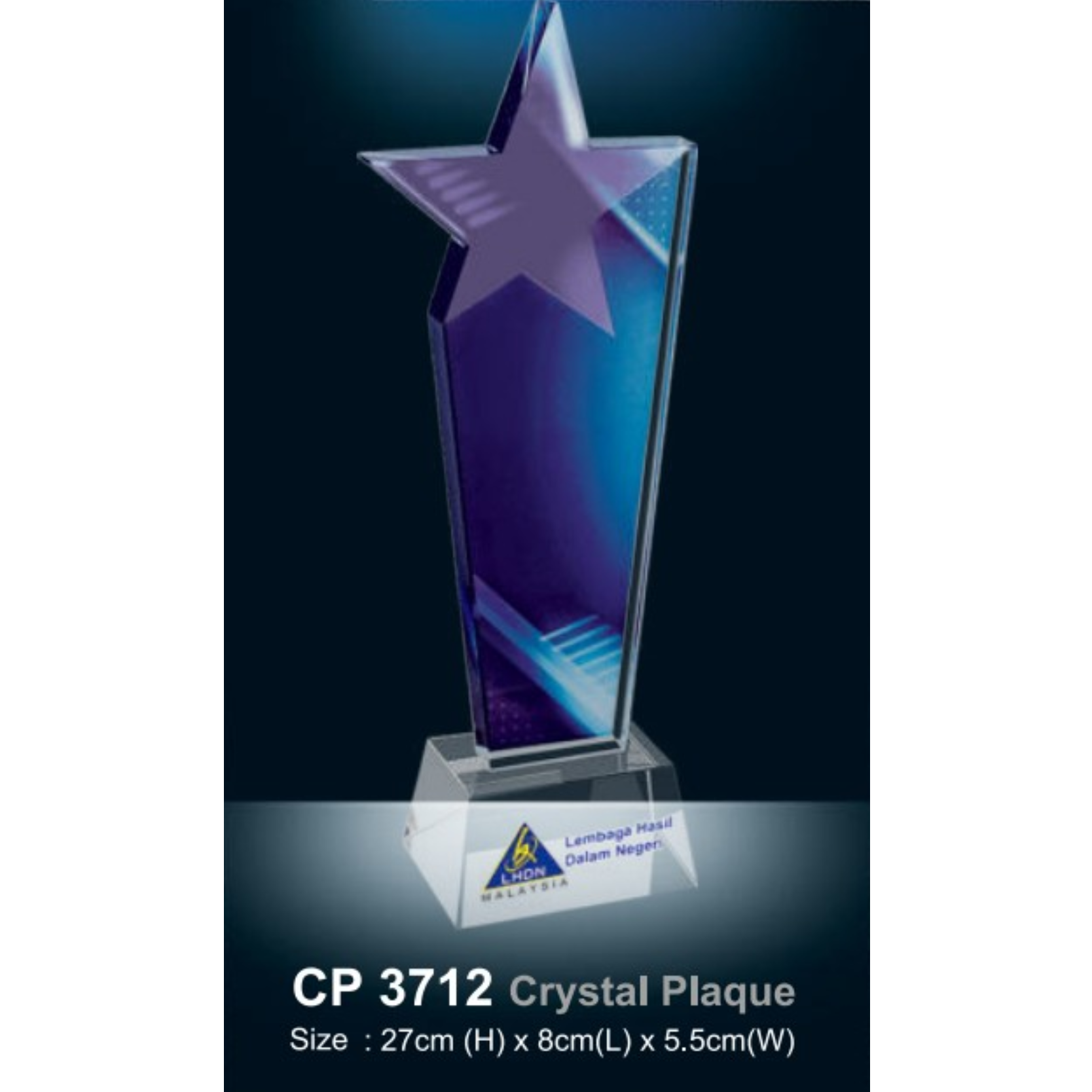 Crystal Plaque
