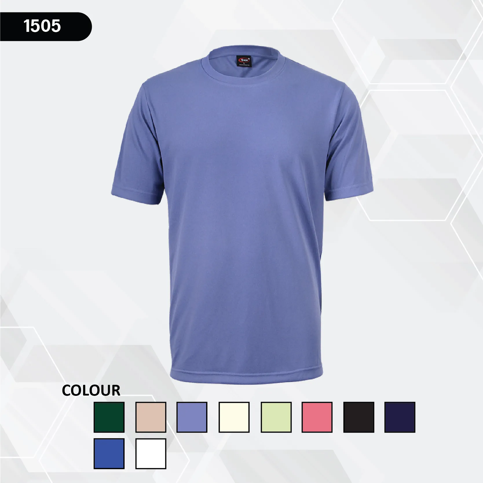 ENZO CODE 1505 COTTON SOFT FEEL QUICK DRY RNECK