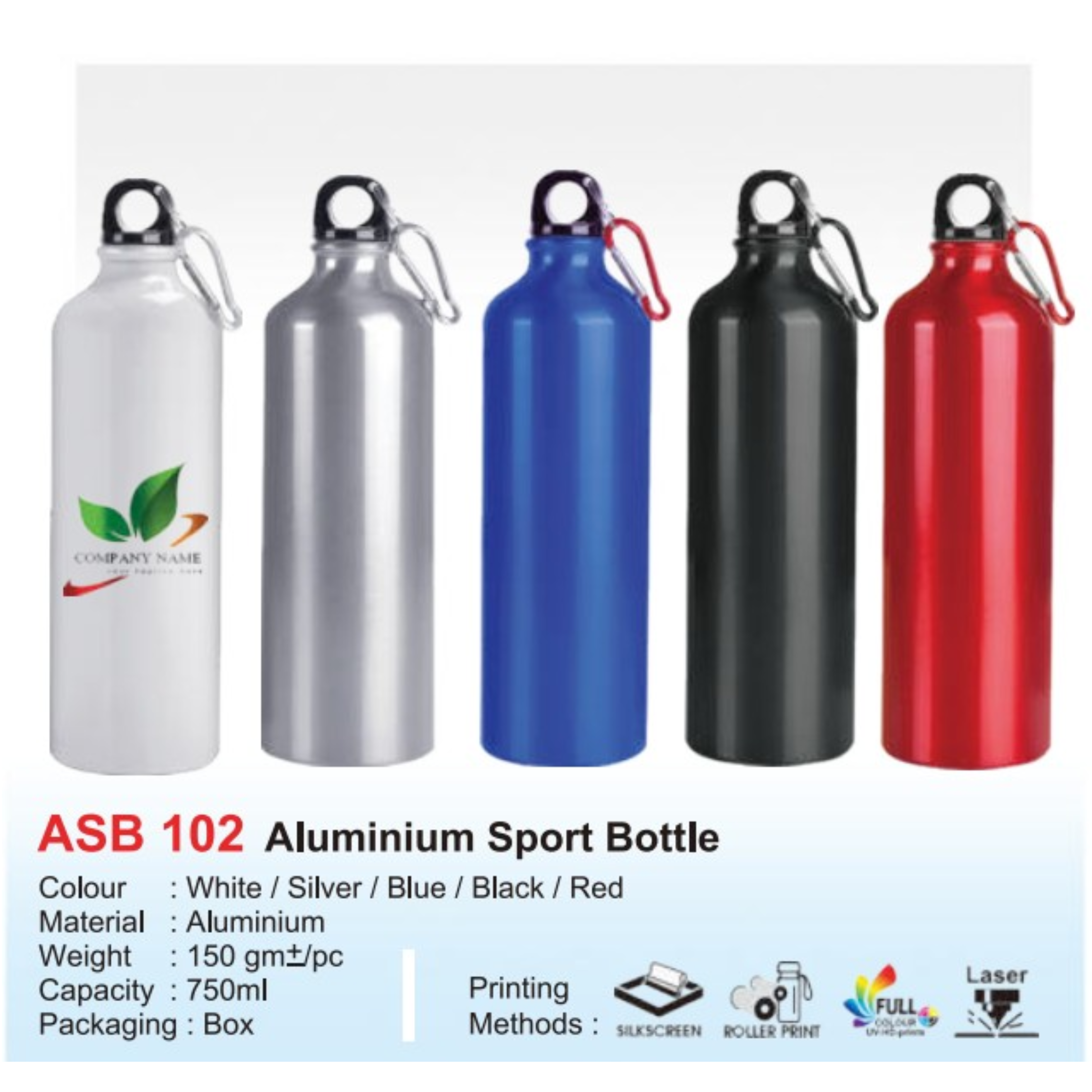 ASB 102 Aluminium Sport Bottle