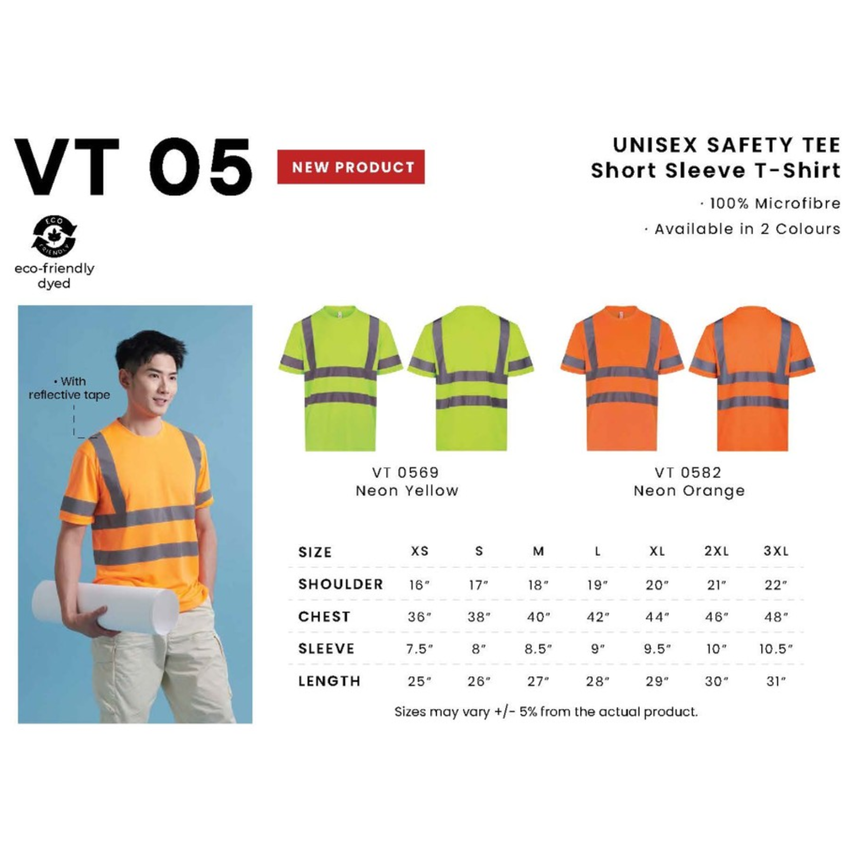 VT 05 UNISEX SAFETY TEE Short Sleeve T-Shirt
