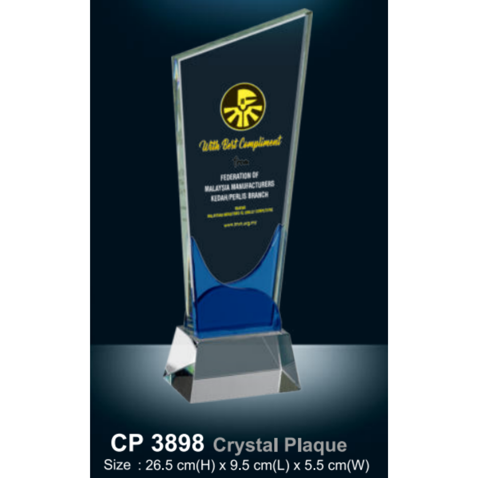 Crystal Plaque