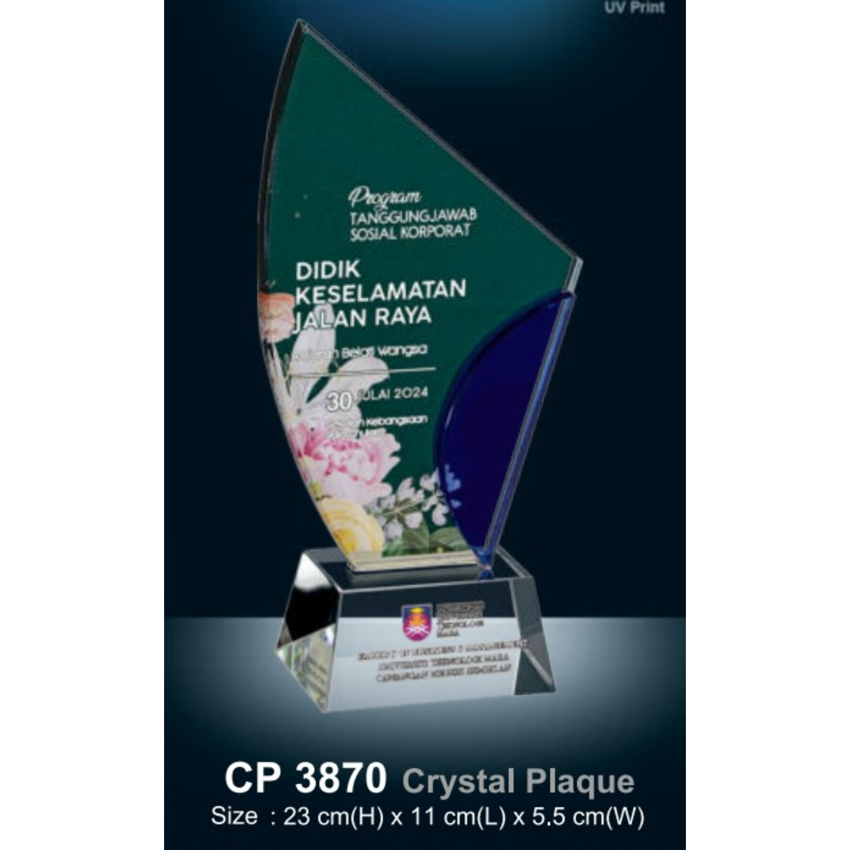 Crystal Plaque