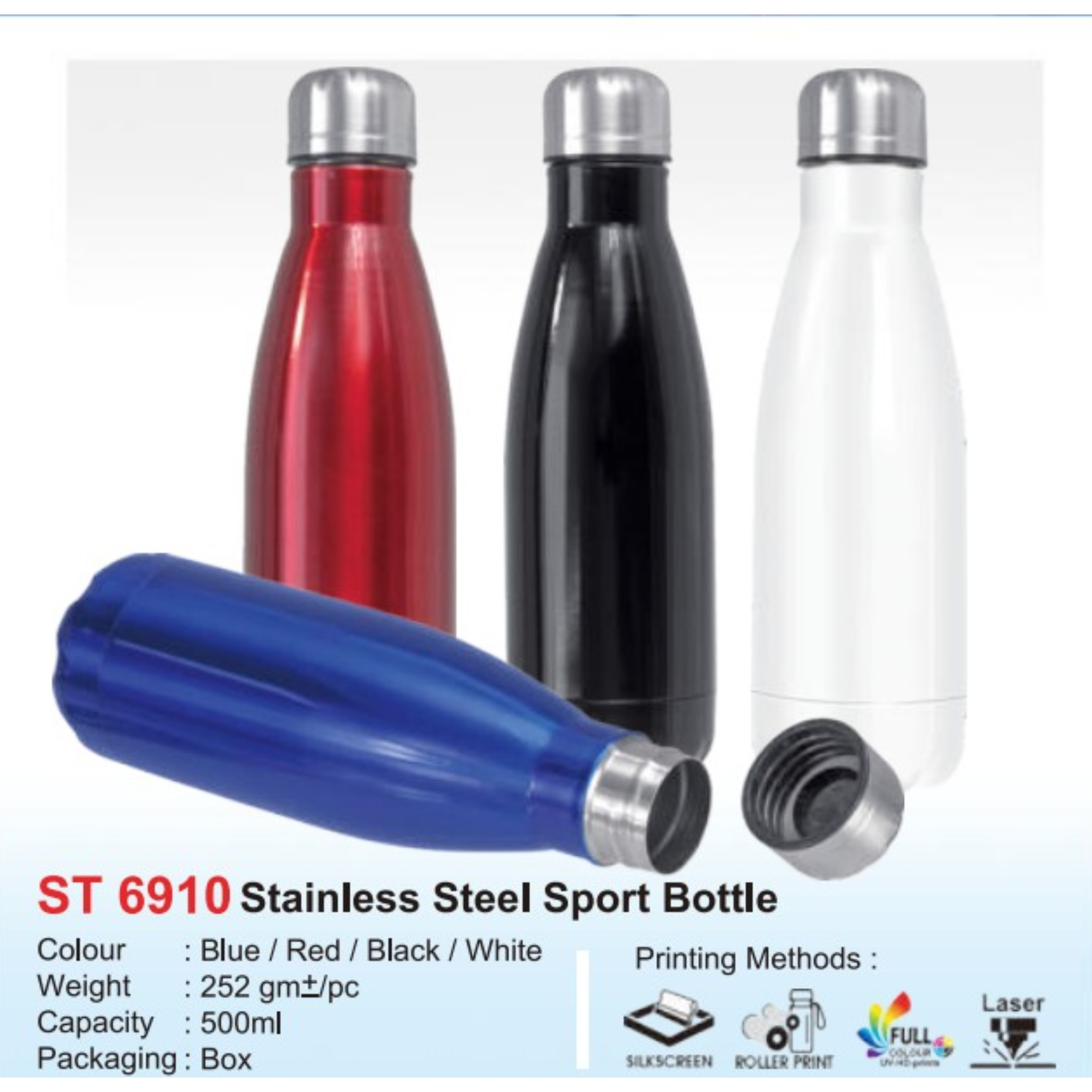 ST 6910 Stainless Steel Sport Bottle