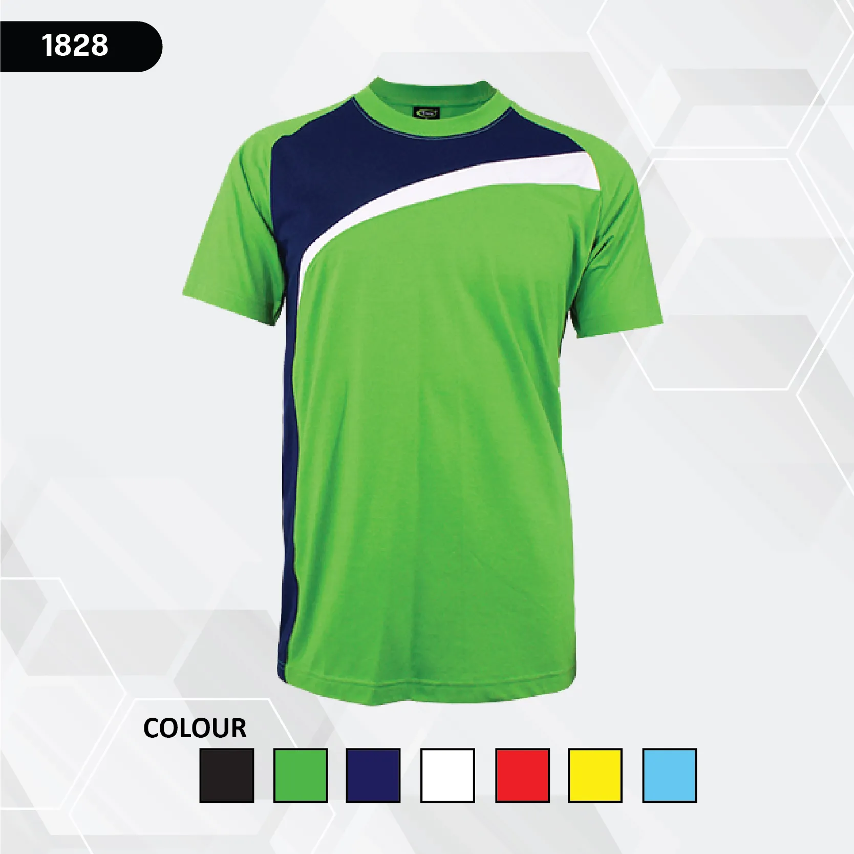 ENZO CODE 1828 RAGLAN ROUNDNECK TSHIRT