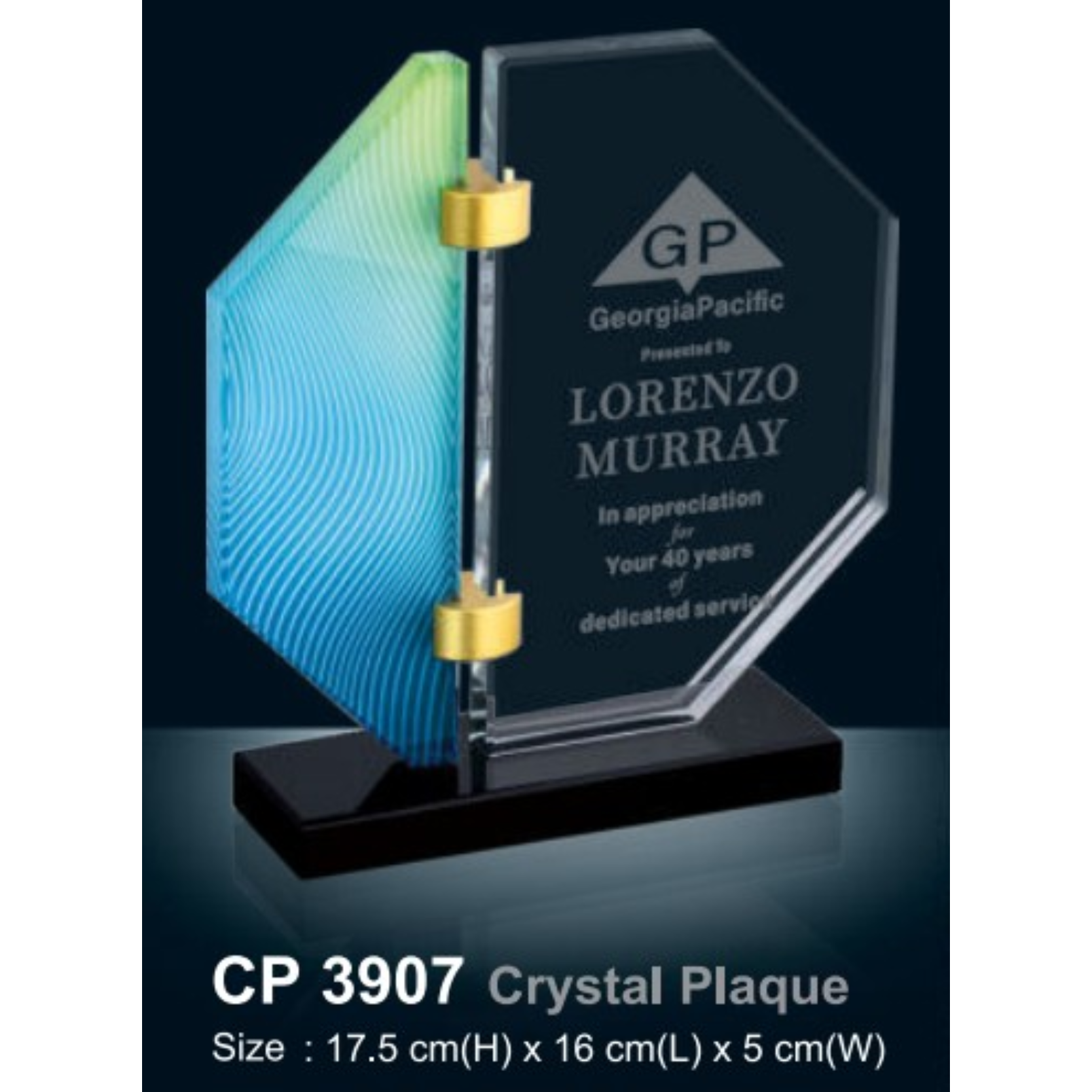 Crystal Plaque