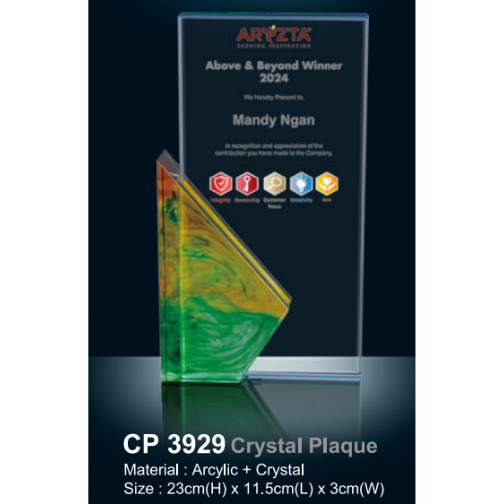 Crystal Plaque
